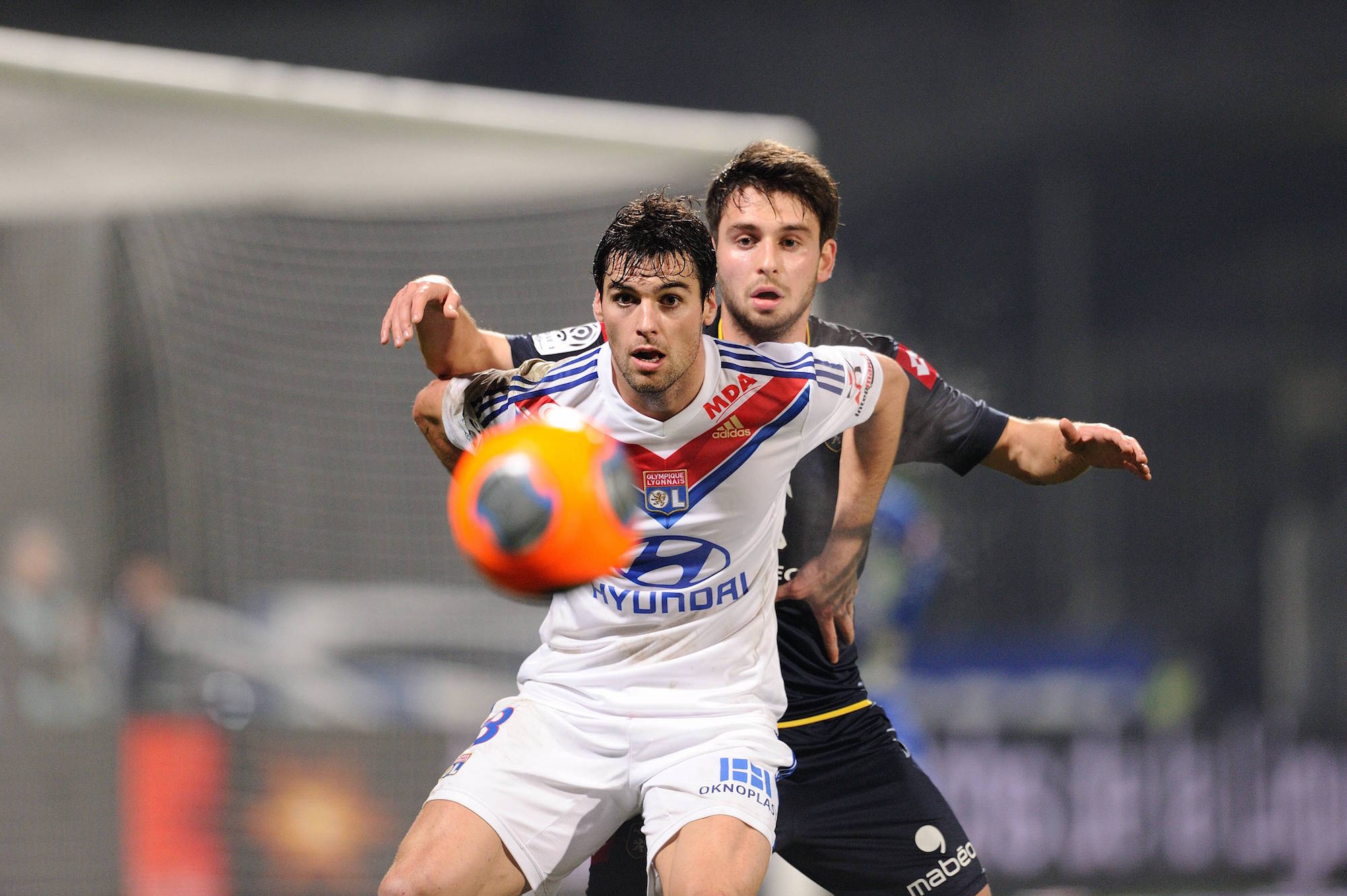 Yoann Gourcuff (lyon) vs Sanjin Prcic (sochaux) FOOTBALL : Olympique Lyon vs FC Sochaux - Ligue 1 - 11/01/2014 FredericChambert PUBLICATIONxNOTxINxFRAxITAxBEL Yoann Gourcuff Lyon vs Sanjin Sochaux Football Olympique Lyon vs FC Sochaux Ligue 1 11 01 2014 frederic Chambert PUBLICATIONxNOTxINxFRAxITAxBEL