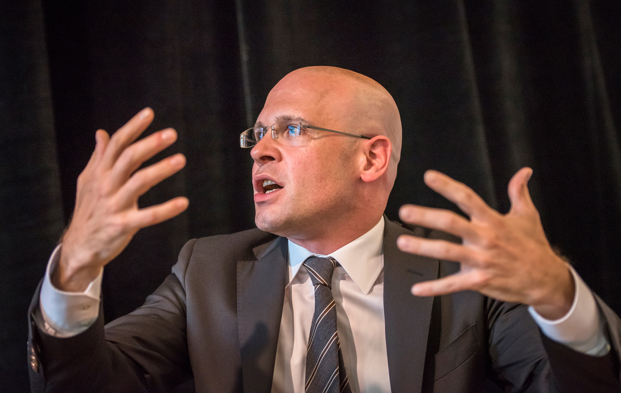 FDP-Regierungsrat Baschi Dürr, für das NDG: «Ein halbes Dutzend Leute sind beim Nachrichtendienst im Kanton Basel-Stadt, man muss irgendwo auch die Relationen wahren.»
