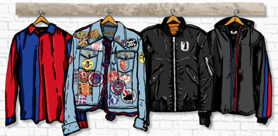 Die Entwicklung der Basler Fan-Kleidung.