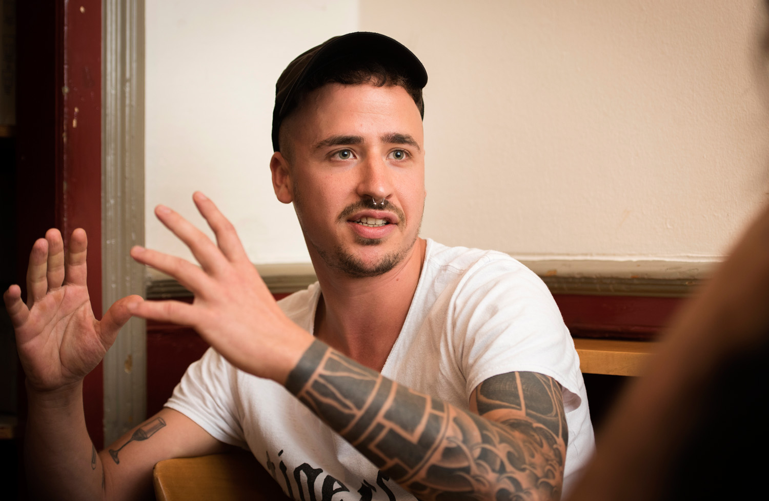 Bringt den rohen Technogroove Berlins nach Basel: Oliver Zimmermann vom Hirscheneck. 