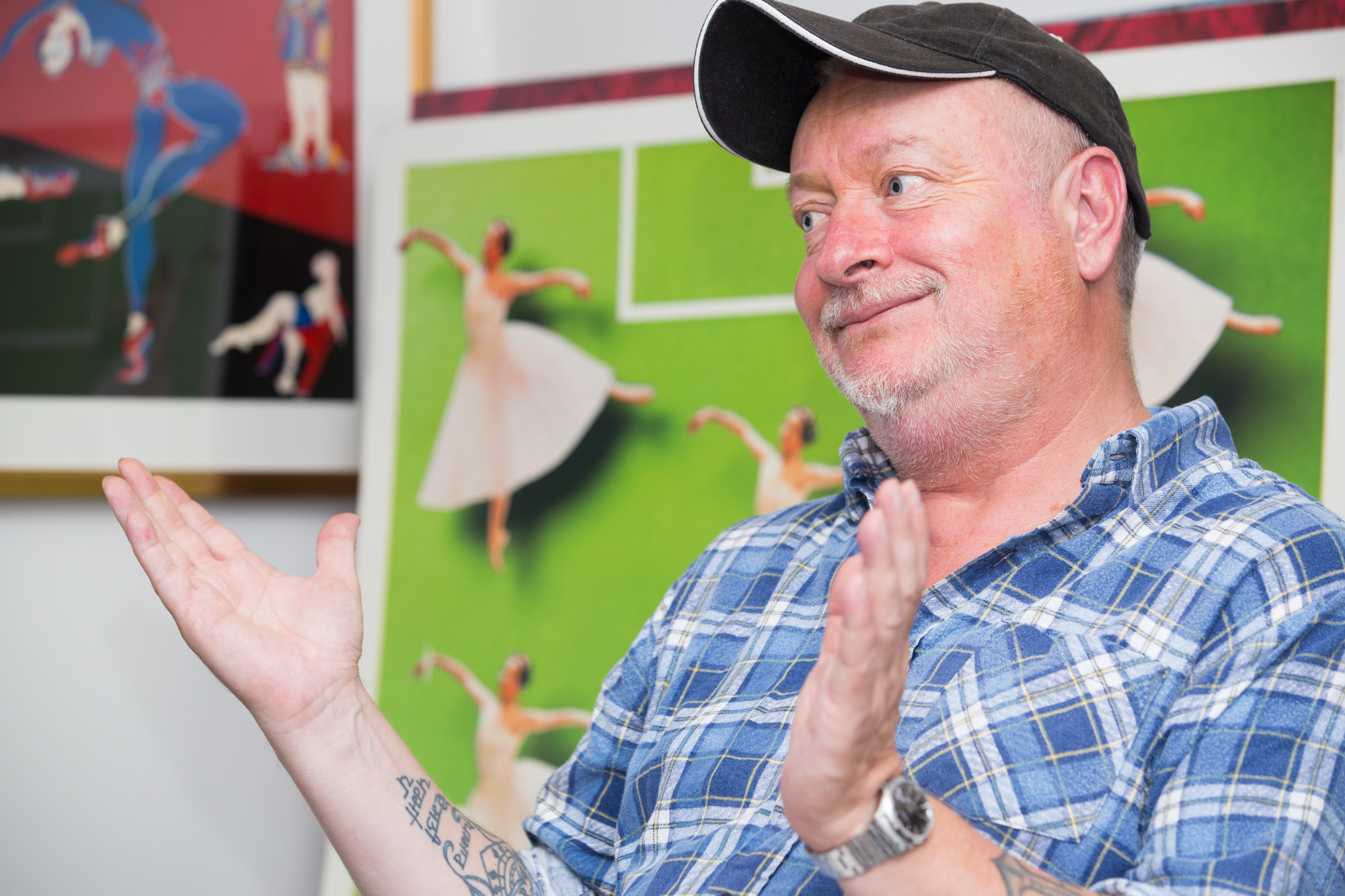 Der Balletchef Richard Wherlock im Theater Basel.
