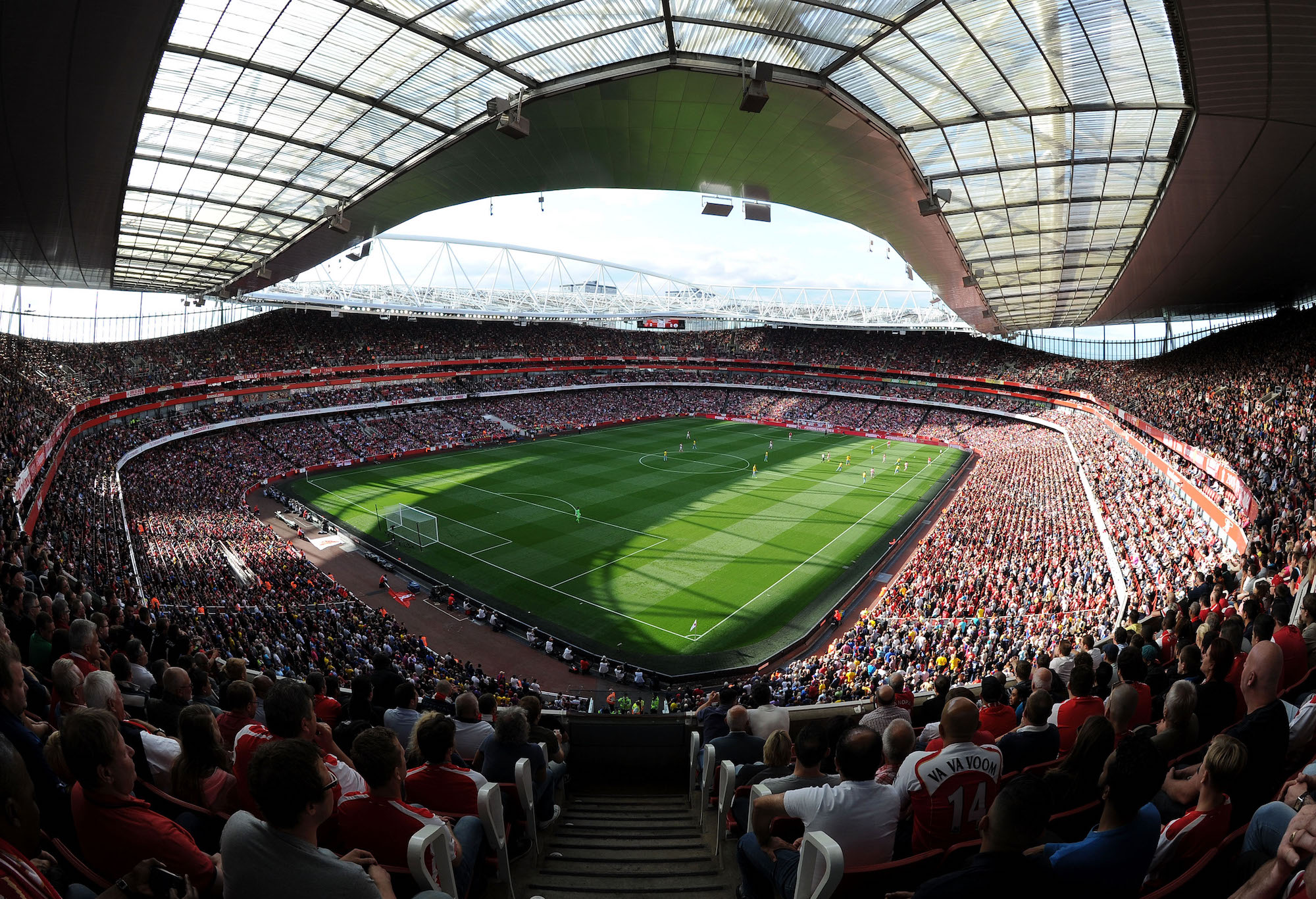 <> at Emirates Stadium on August 16, 2014 in London, England.