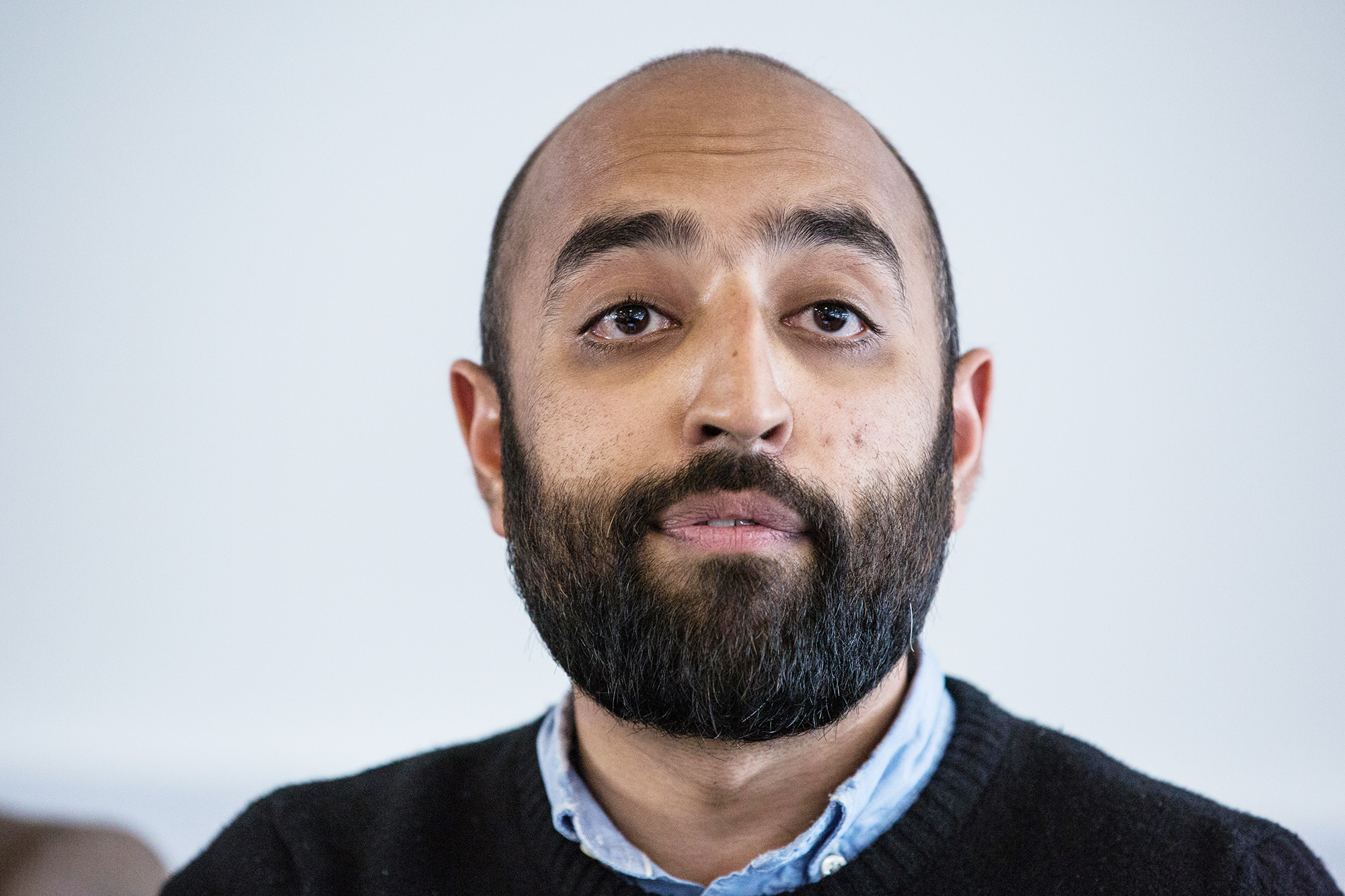 G2YGJ0 London, UK. 4th June, 2016. Dr Rizwaan Sabir, Lecturer in Criminology at Liverpool John Moores University, addresses the PREVENT, Islamophobia and Civil Liberties National Conference 2016 at Goldsmiths, University of London. © Mark Kerrison/Alamy Live News