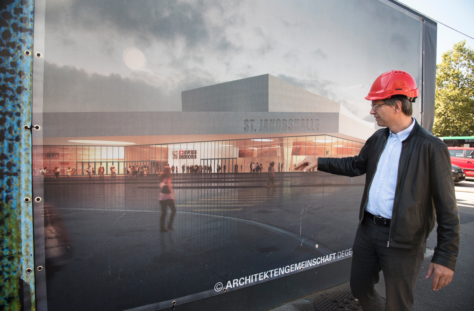 So soll die Halle aussehen, wenn sie 2018 fertig gebaut ist.