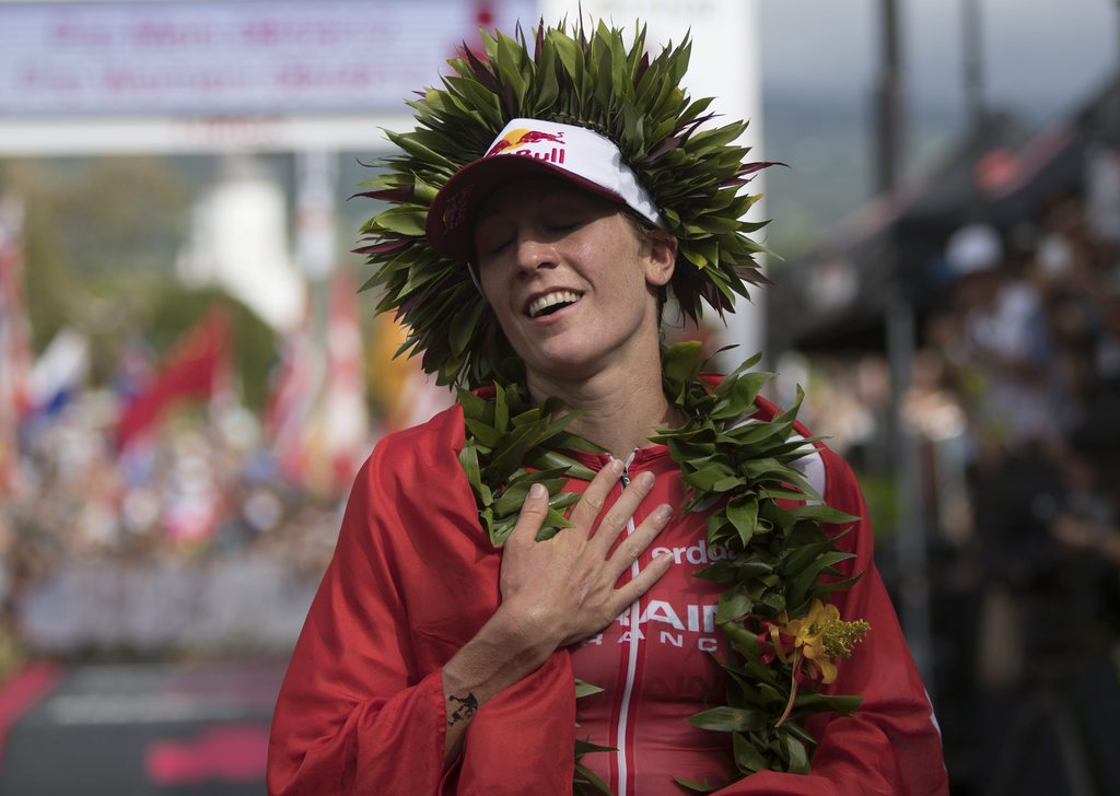 «Der perfekte Tag»: So sieht das im Gesicht der Sportlerin aus.