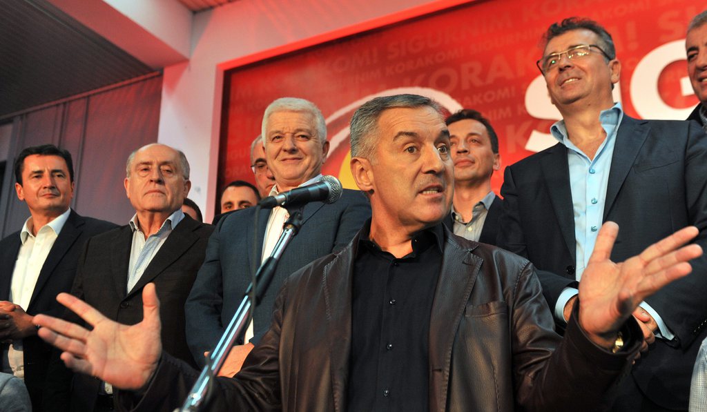 Unregelmässigkeiten? Für Präsident Milo Djukanovic haben laut NGOs sogar die Toten gestimmt.
