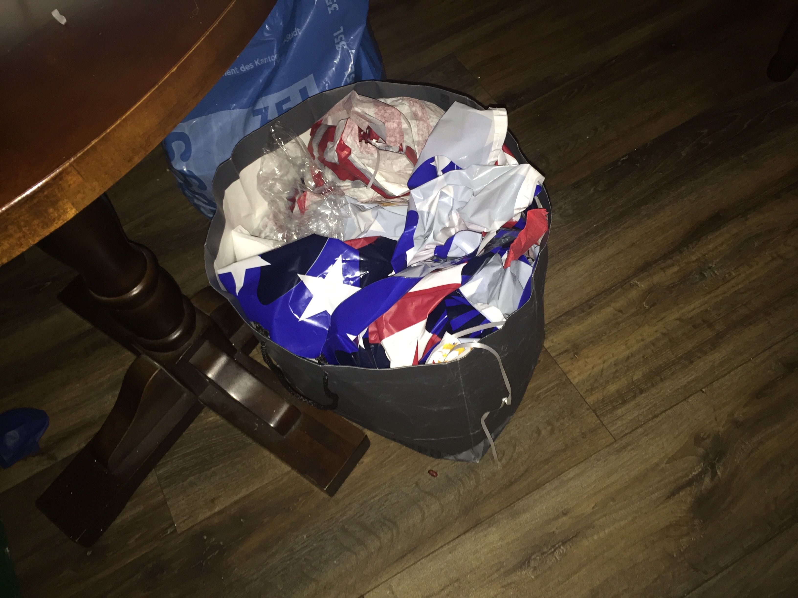 Was vom Democrats-Abroad-Abend übrig blieb.