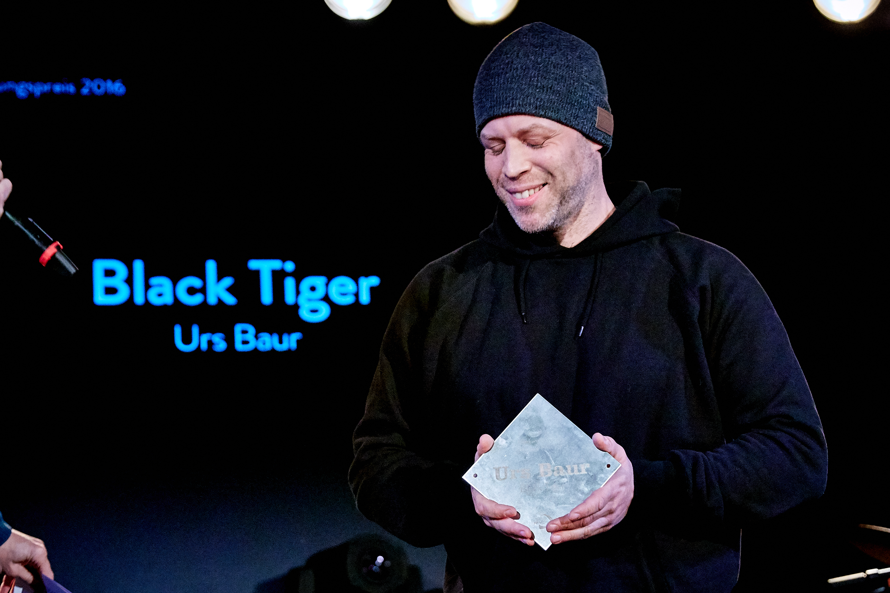 Anerkennungspreis für sein langjähriges Schaffen: Black Tiger.