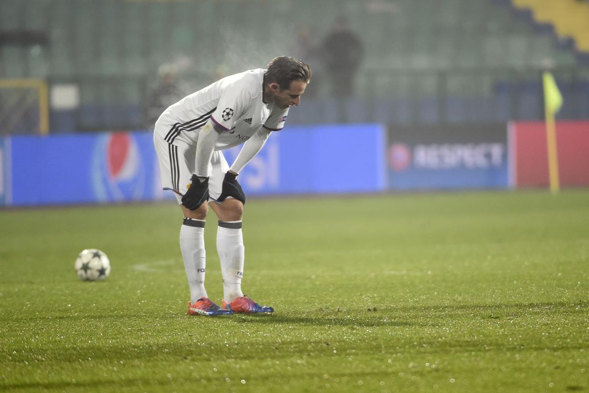 23.11.2016; Sofia; Fussball Champions League - Gruppenspiele ; PFC Ludogorez Razgrad - FC Basel; Luca Zuffi (Basel) (Daniela Frutiger/freshfocus)