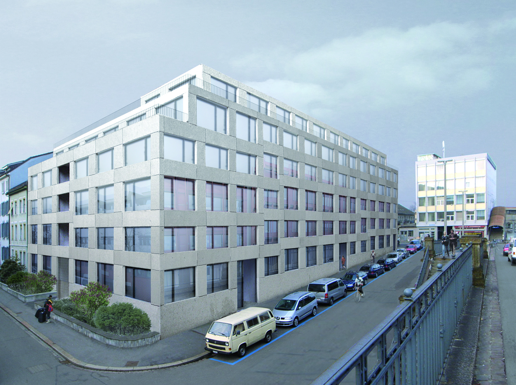 So sieht das Neubau-Projekt aus, das das Zürcher Architekturbüro Zita Cotti entwarf.