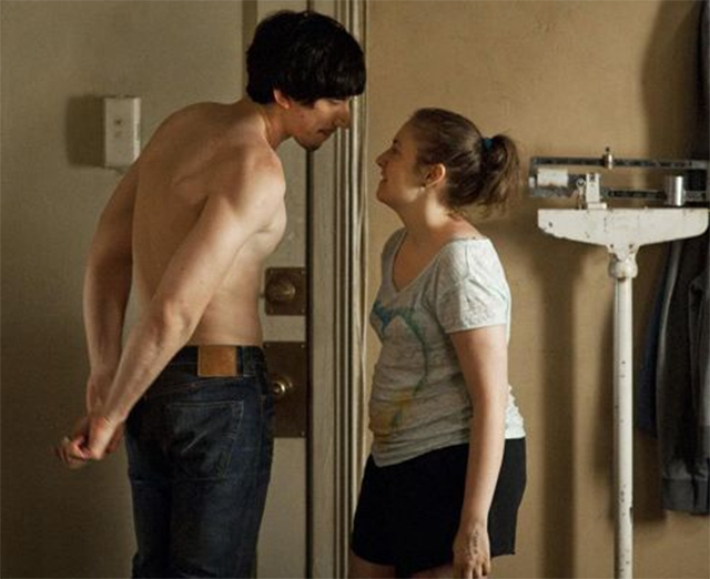 Ja, so sieht ein Star aus. Adam Driver und «Girls»-Kollegin Lena Dunham.
