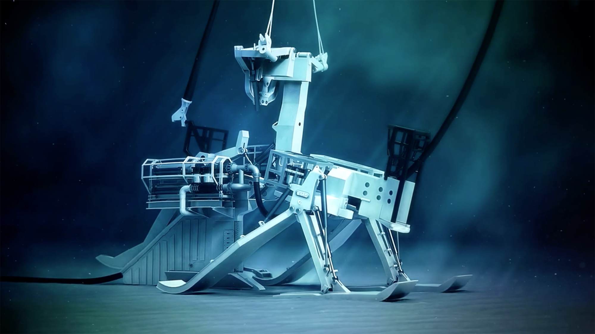 Wie die Kabel auf den Grund des Meeres kommt? Mit etwas Hilfe von diesen Robotern.