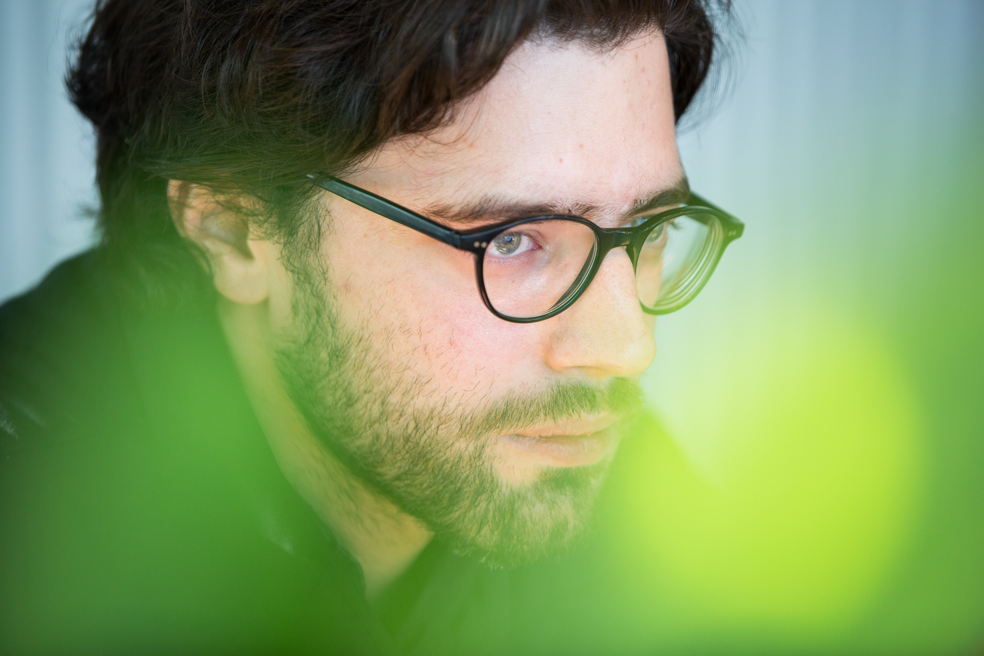 Ob gestalten, schreiben oder musizieren – Stefan Karrer kann vieles. 