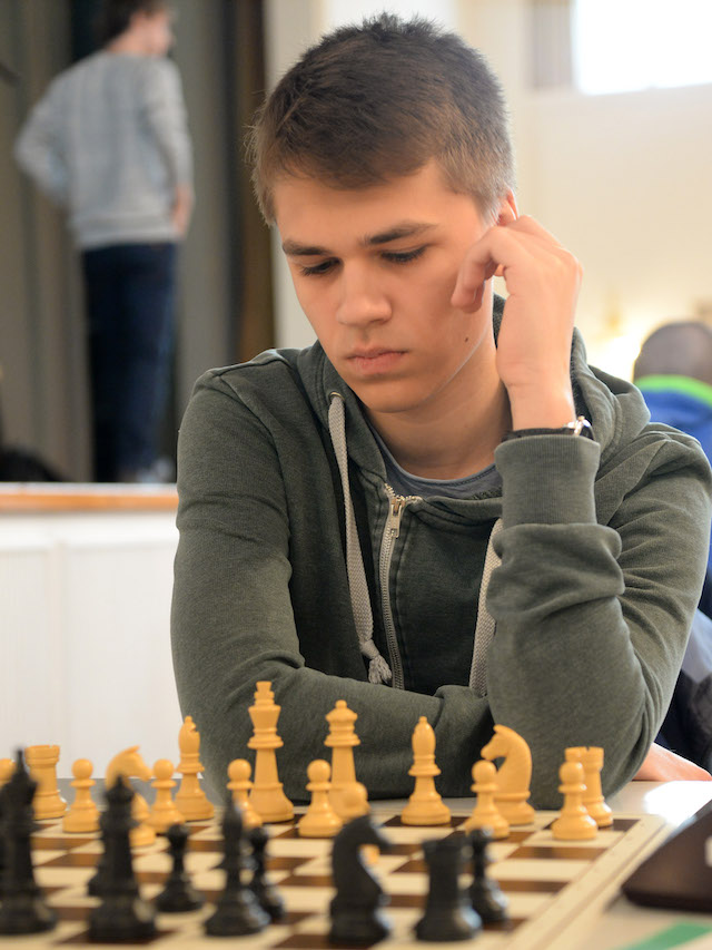 Schachfestival Basel vom 2. – 8. Januar 2017 im Hotel Landgasthof in Riehen Internationaler Schachgrossmeister Rasmus Svane Foto: Uwe Zinke