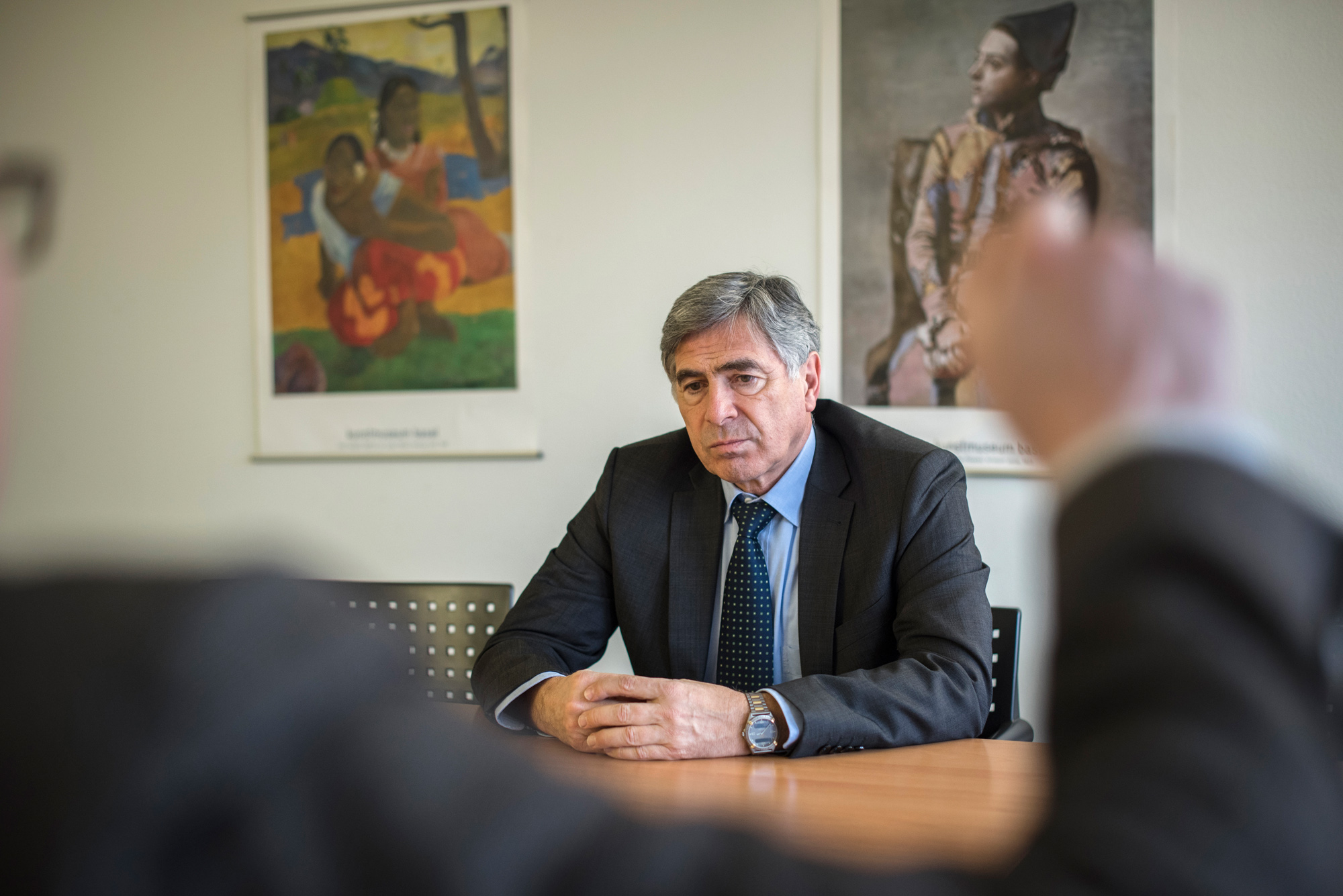 Die Zukunft der Universität beider Basel bereitet dem zurücktretenden Basler Erziehungsdirektor Christoph Eymann Sorgen.