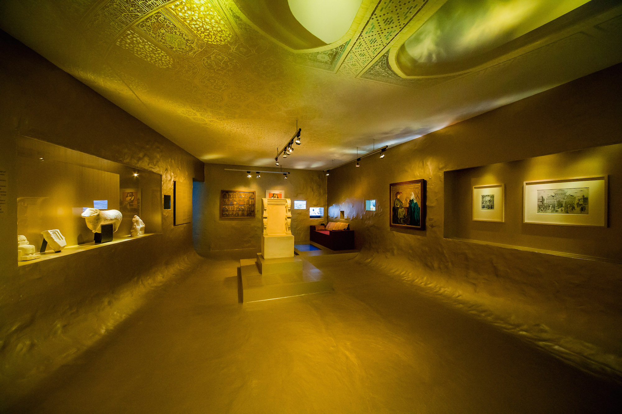 Einblick in die Ausstellung.
