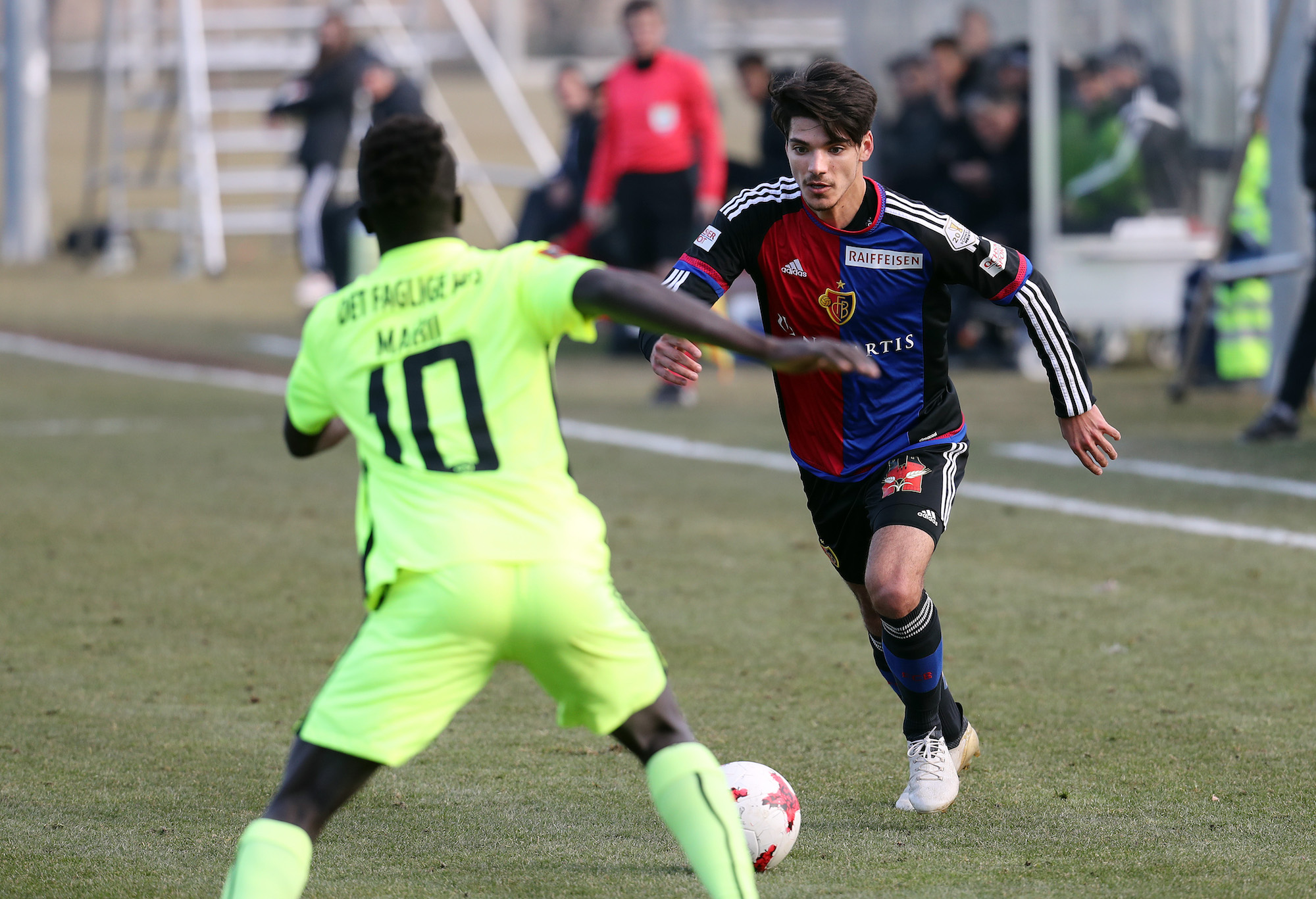 Basel, 28.01.2017, Fussball Testspiel - FC Basel - Esbjerg fB. Raoul Petretta (FCB). (Giuseppe Esposito/EQ Images)