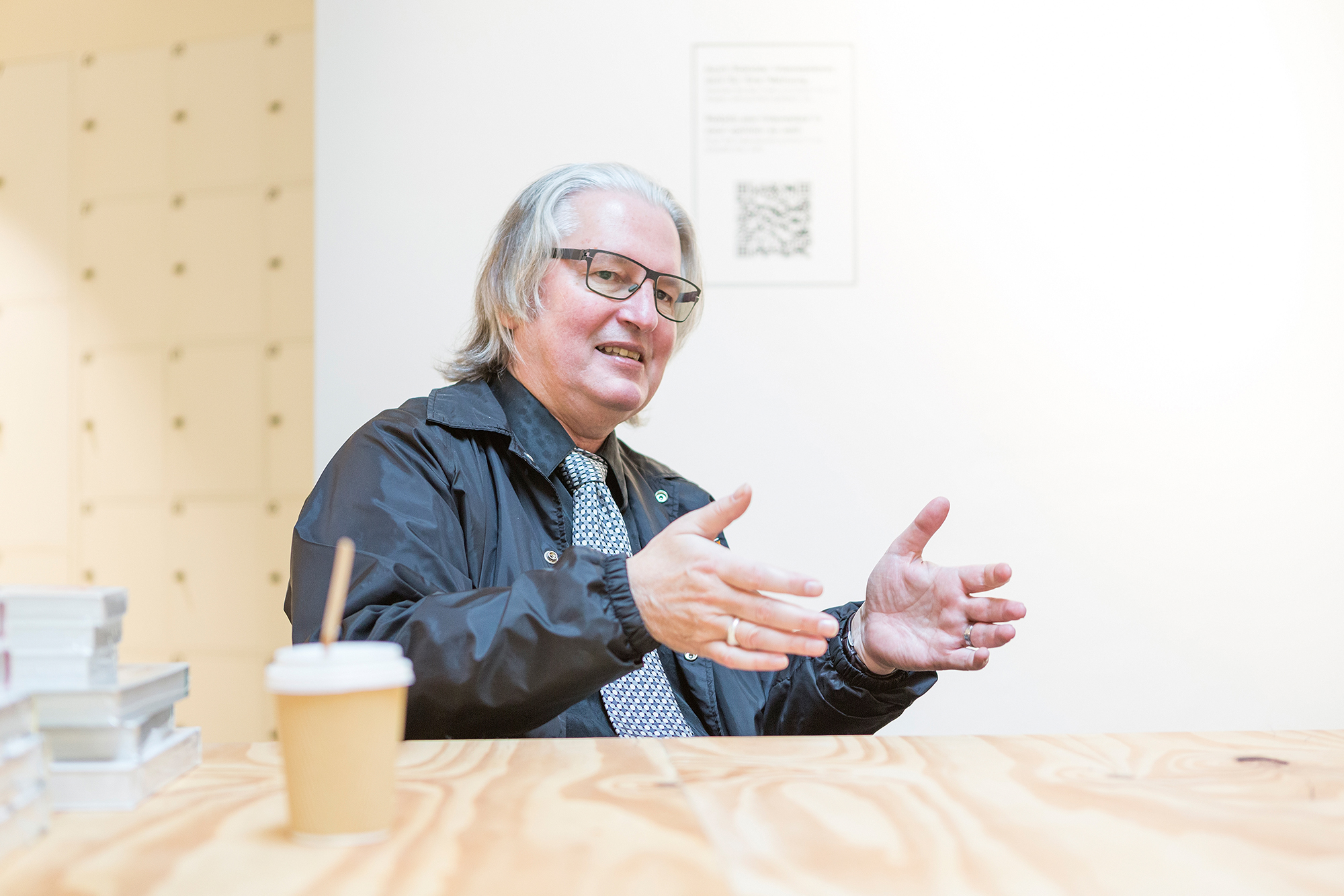 Bruce Sterling im TagesWoche-Interview.