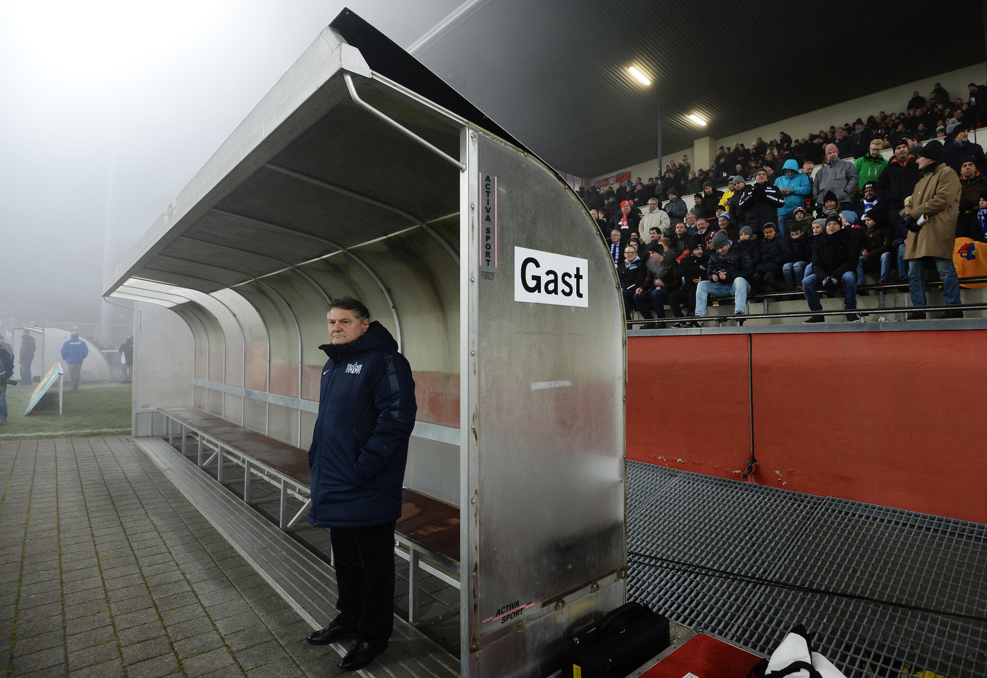 12.12.2016; Winterthur; Fussball Challenge League - FC Winterthur - FC Zuerich; Praesident Ancillo Canepa (Zuerich) (Steffen Schmidt/freshfocus)
