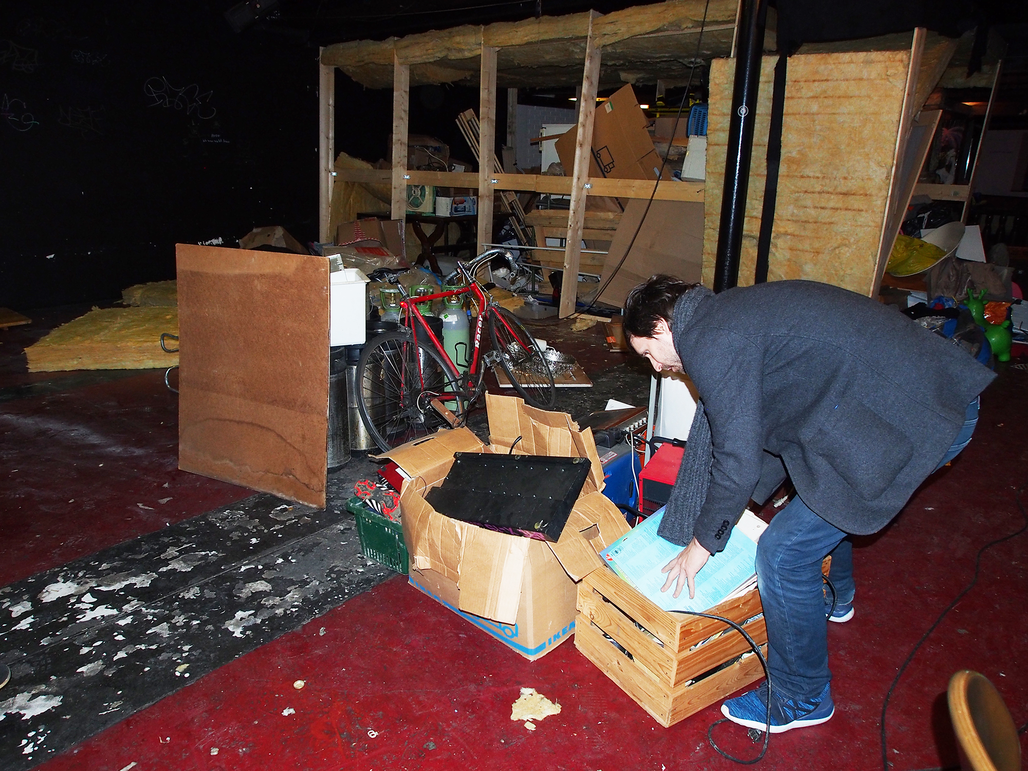 Nach dem Aufräumen im «Podium» will sich Sacha Roche die Behörden vornehmen.