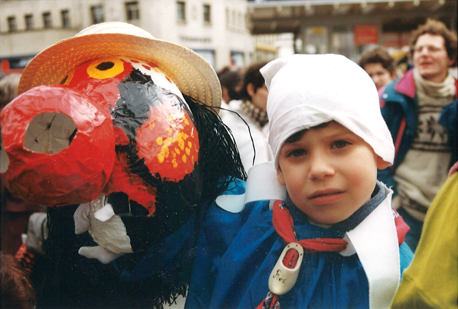 Seine Bestimmung hat er schon früh gefunden: Res als 7-jähriger Nachwuchs-Waggis.