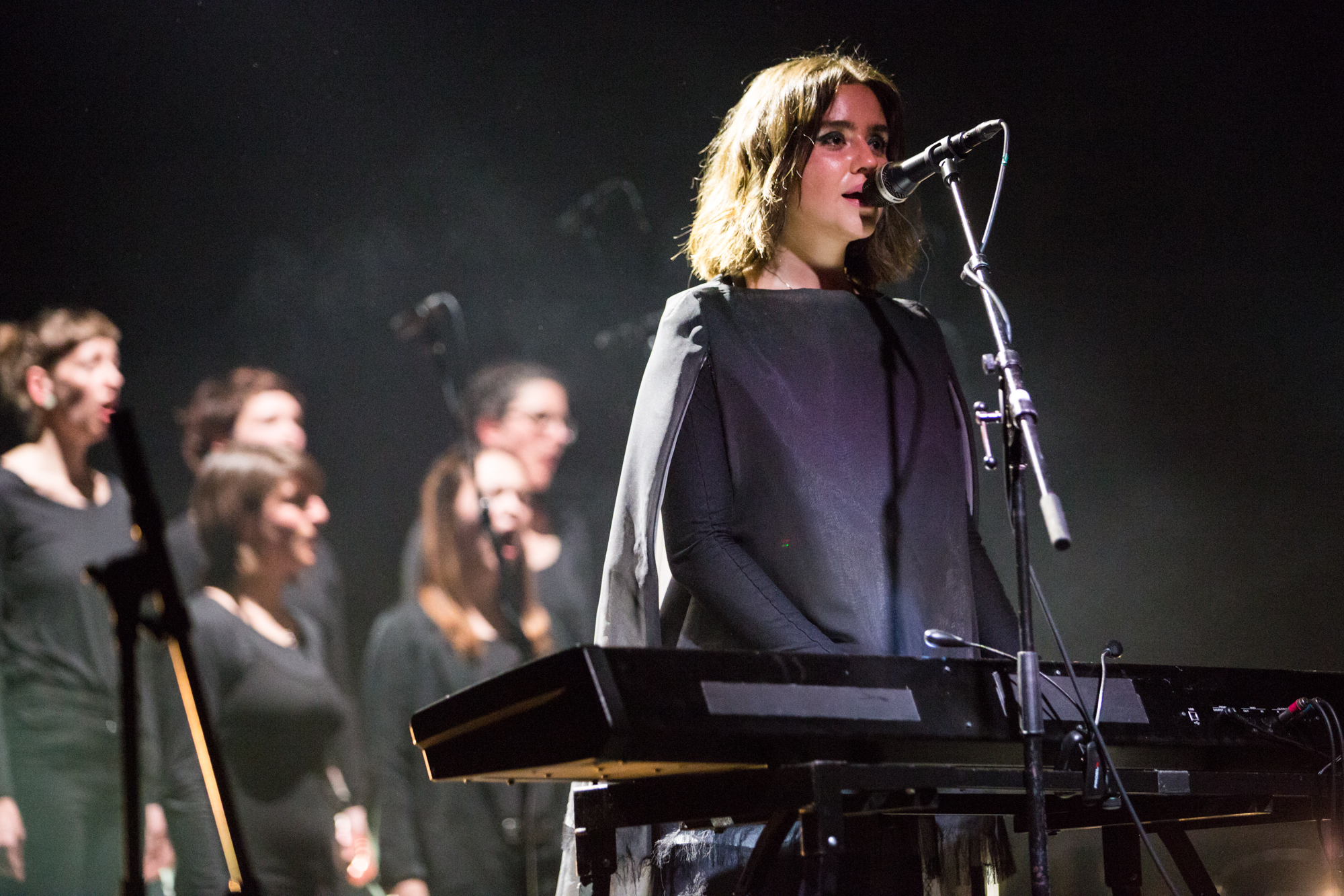 Ein statische Star mit Chor: Dillon in der Kaserne.