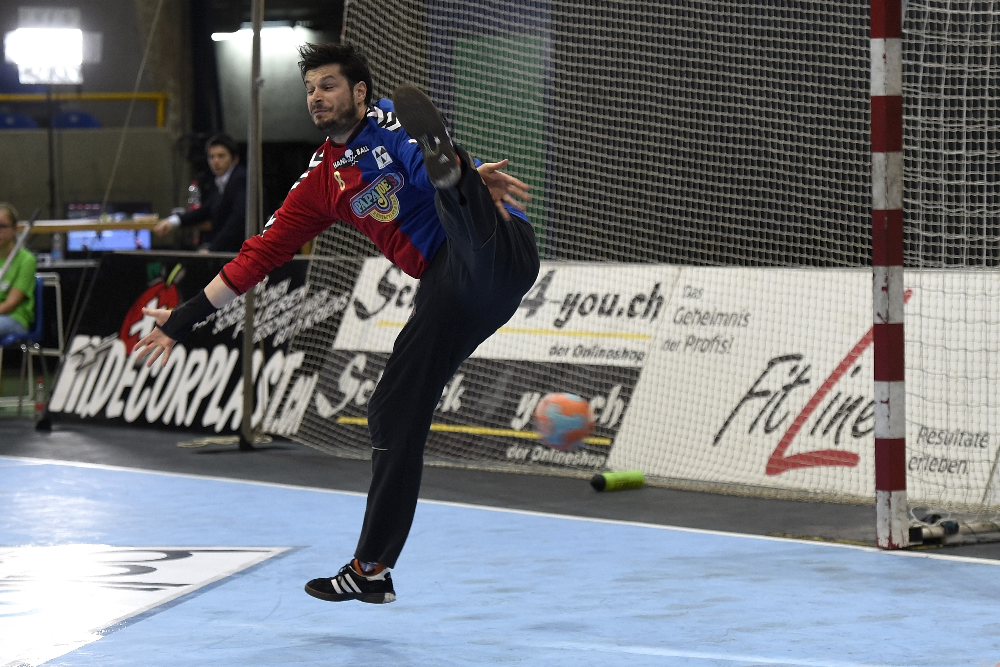 Pascal Stauber im letzten Spiel seiner Karriere.