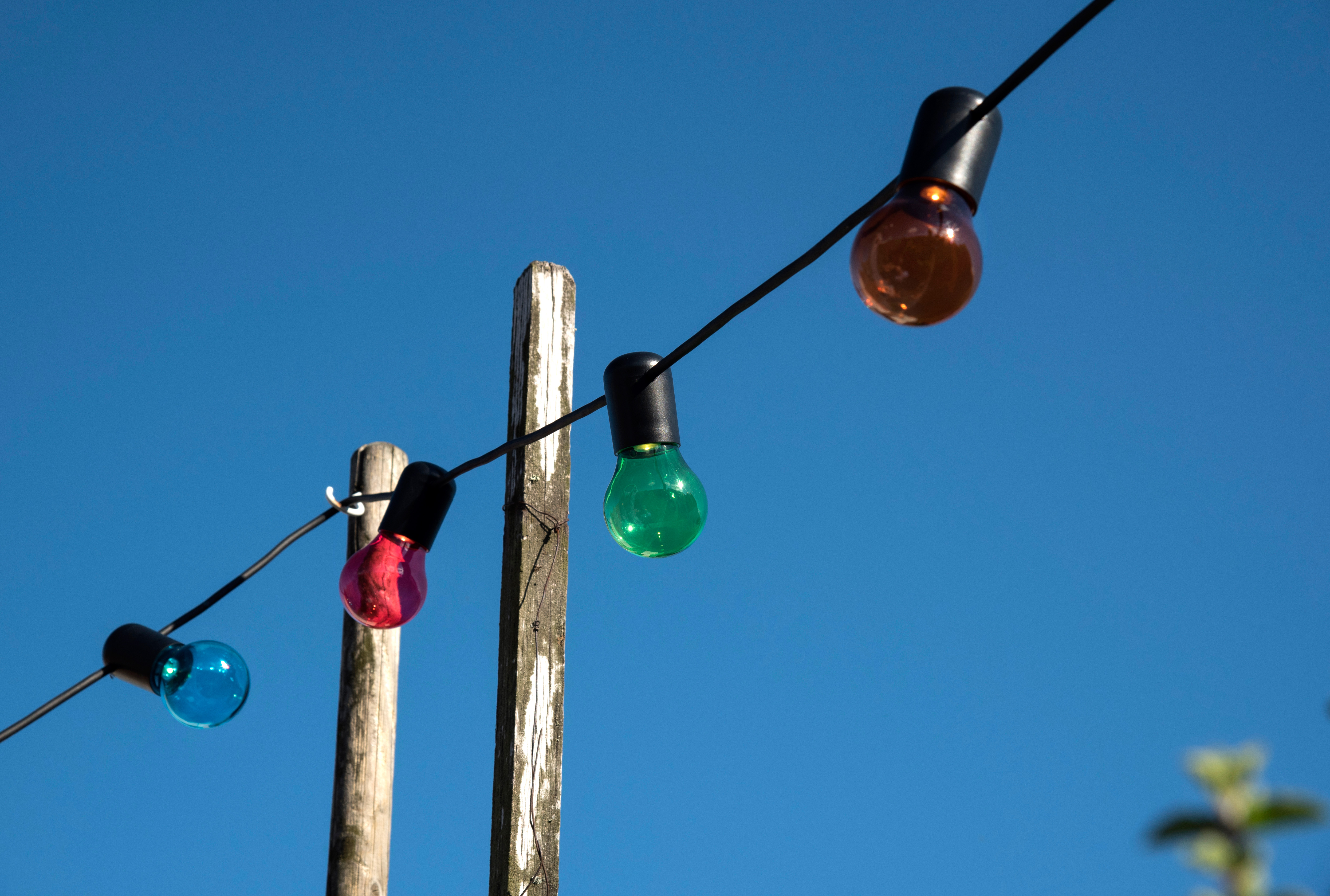 Die Partydeko hängt - der Sommer kann kommen.