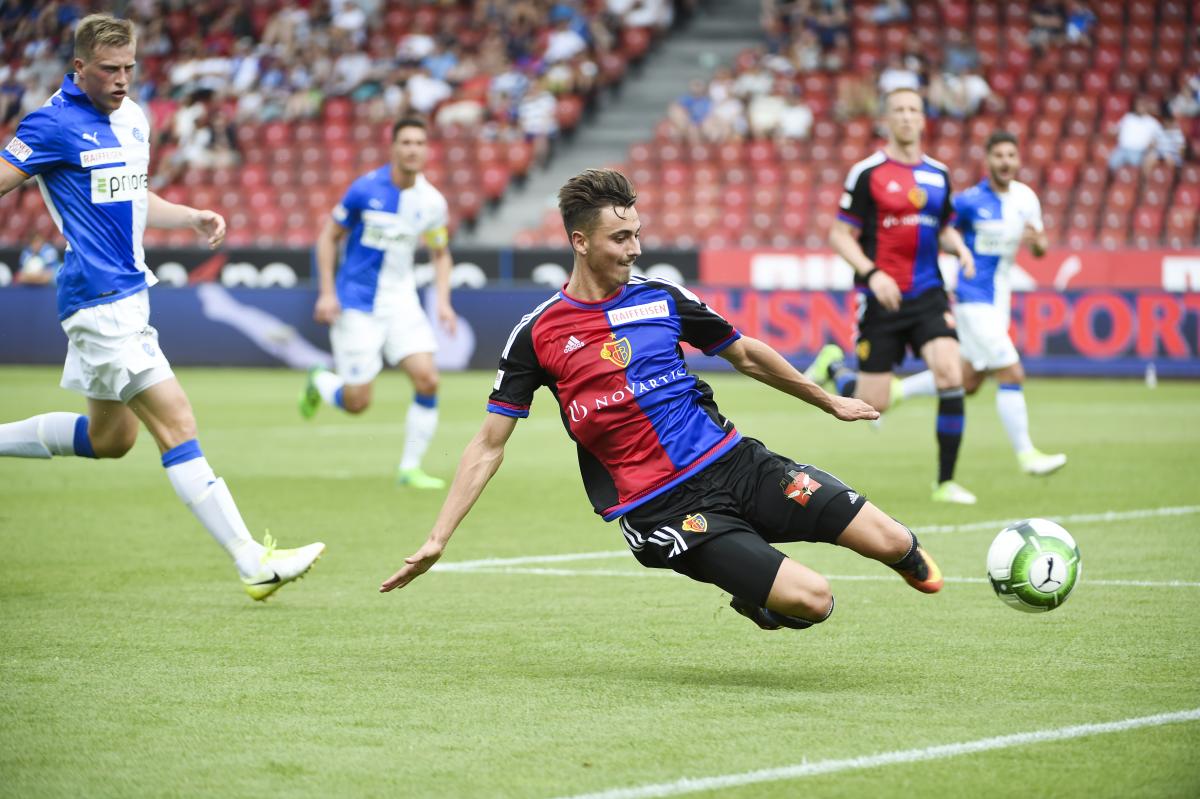 28.05.2017; Zuerich; Fussball Super League - Grasshopper Club Zuerich - FC Basel; Dominik Schmid (Basel) (Daniela Frutiger/freshfocus)