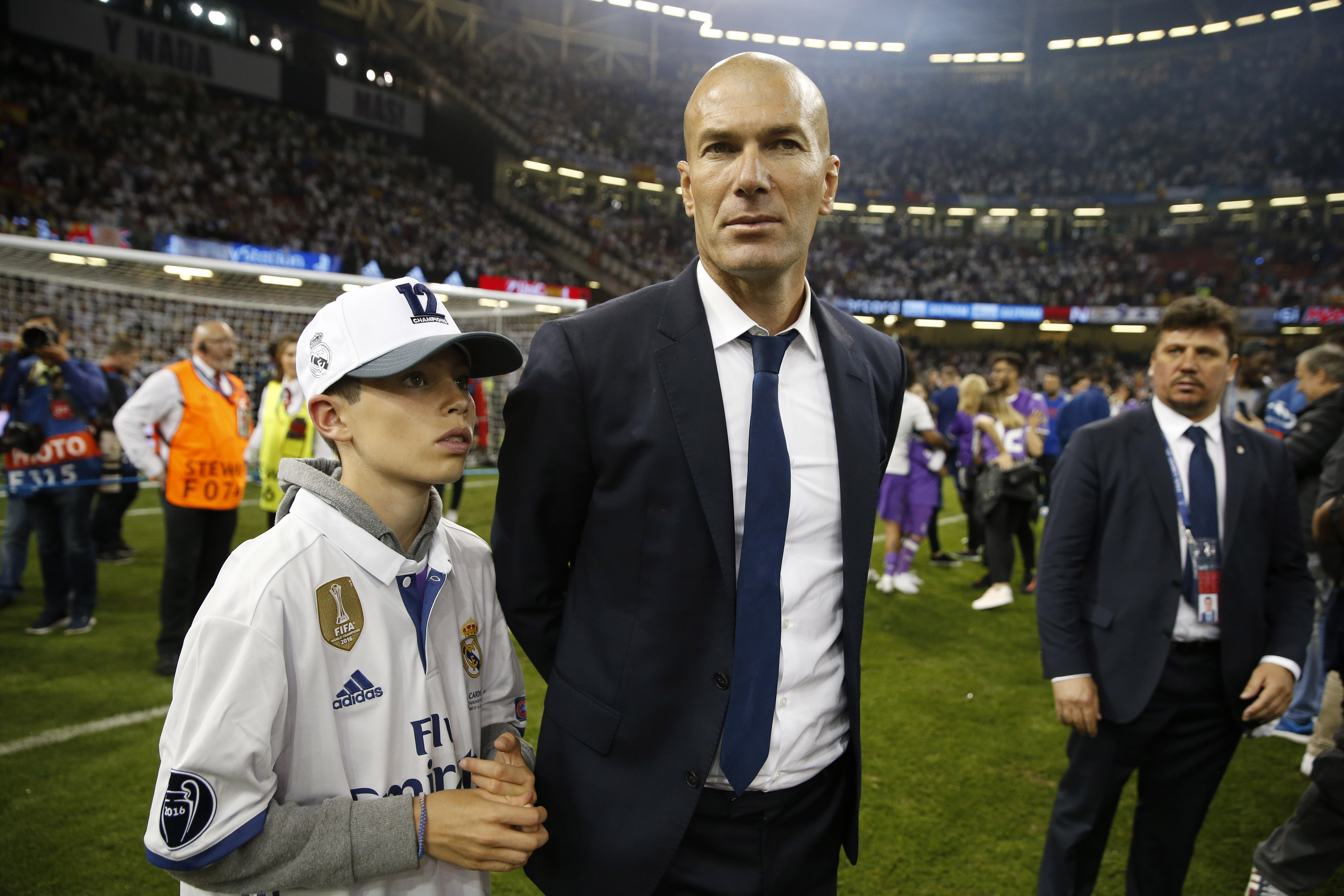 Britain Soccer Football - Juventus v Real Madrid - UEFA Champions League Final - The National Stadium of Wales, Cardiff - June 3, 2017 Real Madrid coach Zinedine Zidane after the match Reuters / John Sibley Livepic