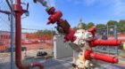 Wegen der Zunahme von Mikroerdbeben im Jahr 2017 wird beim 2011 verschlossenen Basler Geothermie-Bohrloch kontrolliert Druck 