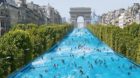 Die Champs-Elysées rauf- und runterschwimmen? Ganz so weit ist es noch nicht.