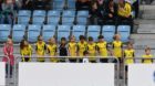 Helvetia Schweizer Cup 2017: FC Concordia Basel  - BSC Old Boys am 12.08.2017 im LA-Stadion Basel
Die Old Boys Einlaufkids so