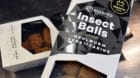 Packung Insekten - Burger an einer Degustation in Zuerich am Montag, 14. August 2017. Burger und Balls mit Mehlwuermern als Z