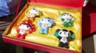 Die Peking-Maskottchen brachte eine chinesische Delegation anlässlich der Olympischen Spiele 2008 nach Basel.