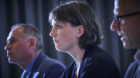 Mirjam Ballmer verteidigte an der Pressekonferenz Anfang September Hans-Peter Wessels und den Kurs der BVB. Damit verärgerte