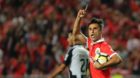 September 8, 2017 - Lisbon, Lisbon, Portugal - Benficas forward Jonas from Brazil celebrating after scoring a goal during the