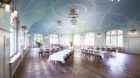 Ambiente vergangener Zeiten: der Speisesaal des Kurhotels.