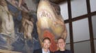 Freuen sich auf ihre neue Aufgabe: David Alder (l.) und Basil Thüring zu Co-Direktoren des Naturhistorischen Museums Basel e