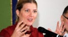 Beatrice Fihn, executive director of Nobel Peace Prize-winning International Campaign to Abolish Nuclear Weapons (ICAN), atte