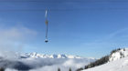 Es hat noch Platz: Bergpanorama beim Albeina-Skilift auf der Madrisa.