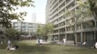 Die Blockrandbebauung soll den Lärm abhalten und gleichzeitig einen grossen Innenhof bieten.