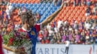 20.08.2017; Basel; Fussball Super League - FC Basel - FC Lugano;Verabschiedung Matias Delgado (Basel) (Urs Lindt/freshfocus