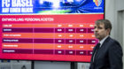 05.04.2018; Basel; Fussball Super League - Bilanz-Pressekonferenz FC Basel;
Praesident Bernhard Burgener (Basel) 
(Urs Lindt/
