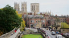 Ausblick über York, England