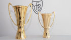Das Original (links) für Bern, das Replikat als Erinnerung für den Trophäenschrank – der Pokal für den Schweizermeister
