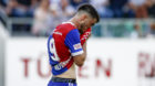06.05.2018; St. Gallen; Fussball Super League - FC St.Gallen - FC Basel; Enttaeuschung bei Ricky van Wolfswinkel (Basel)  (