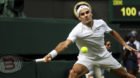 04.07.2017; London; Tennis - Wimbledon 2017; Roger Federer (SUI)
(Han Yan/Zuma Sports Wire/freshfocus)