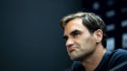 11.06.2018; Stuttgart; Tennis Stuttgart 2018 - Medienkonferenz;
Roger Federer (SUI) 
(Urs Lindt/freshfocus)