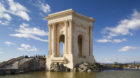 France, Languedoc-Roussillon, Herault Department, Montpellier, Chateau d Eau, Promenade du Peyrou PUBLICATIONxINxGERxSUIxAUTx